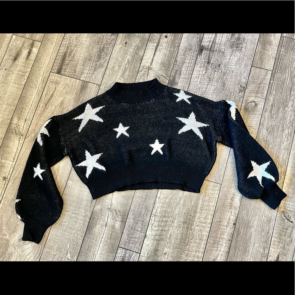SHEIN crop top sweater (women’s)